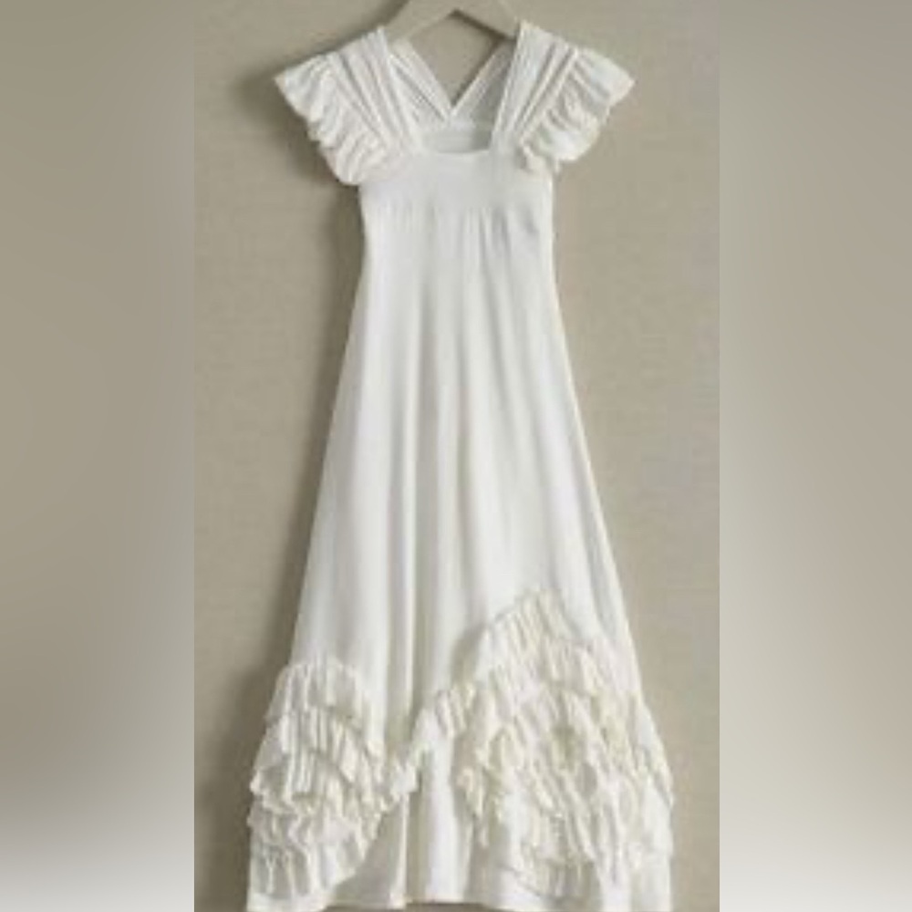 Pixie Girl by Vicki Sigg Girls Ruffled Dress size 16